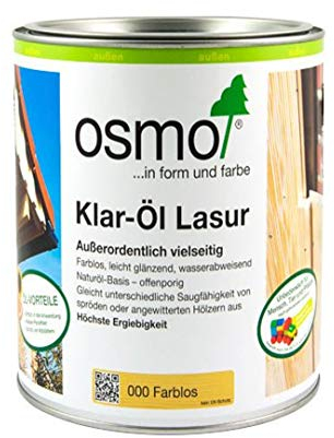 Osmo Klar-Öl-Lasur Farblos 0,75 l - 11600001