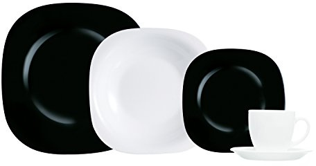 Luminarc 30 piezas black/white