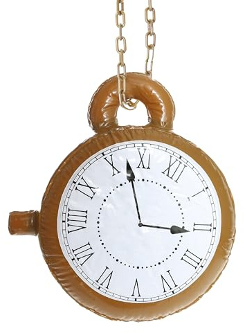 KOSTÜM Party AUFBLASBARE IN 5 Kaktus - SCHWEBE - Uhr - PAPAGEI - Palme ERHÄLTLICH IN MEHRERE - Packung VON 1-6 STÜCK Packung - Packung VON 12 - Packung MIT 24 - Uhren, Pack of 1