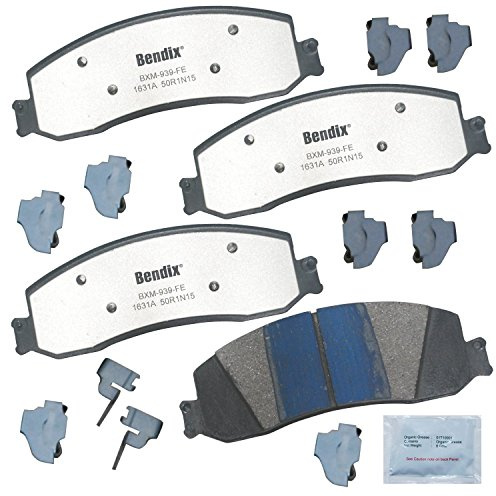 Bendix Fleet Metlok MKD1631AFM Brake Pads for Select Models Ford Super Duty Super Duty Super Duty Super Duty Super Duty Super Duty,Lobo