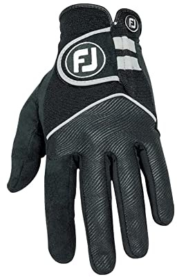 Footjoy Raingrip, Guanto da golf uomo, nero (nero), S