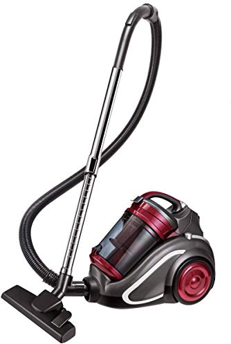 OZEANOS Staubsauger ohne Beutel，3D Filter-System Zylinder staubsauger, für Hart- und Teppichböden, HEPA-Filter, 700 Watt, 8m Aktionsradius, 4L Staubbehälter