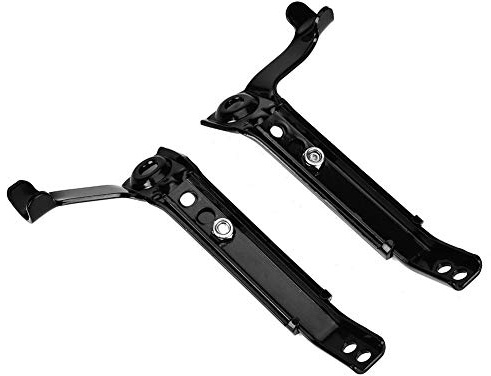 Wakects 2 Teile/Satz Universal-Stützräder Gang Schaltung Fahrrad Training Räder Einstellbar für Kinder Fahrräder 16 bis 22 Zoll
