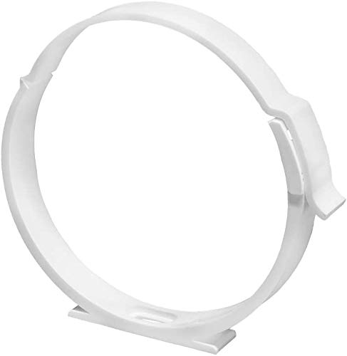 Swettews 100 mm, 125 mm, 150 mm, système de tuyau de ventilation en PVC, tuyau de ventilation flexible, raccords, raccord coudé, clapet anti-retour