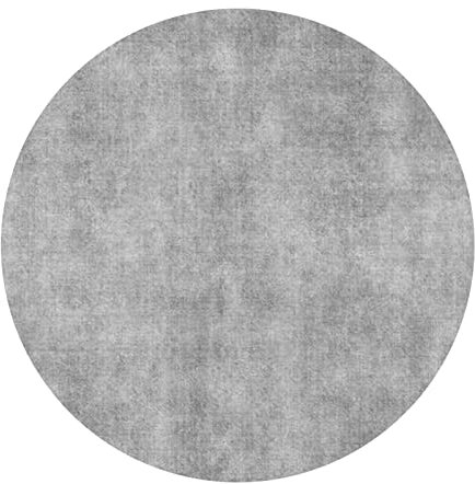 Rururug Designer Teppich Rund Kurzflor Moderner Orientteppich Klassisch Gemustert Ornamente für Wohnzimmer Schlafzimmer Zimmer deko,einfarbig grau, helle Farbe,Round ø200cm
