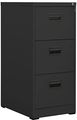 vidaXL Aktenschrank Anthrazit 46x62x102,5 cm Stahl