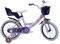 Volare Babys (Mädchen) Bicicletta 16 Pollici Di Wish Zoll Fahrrad, Lila