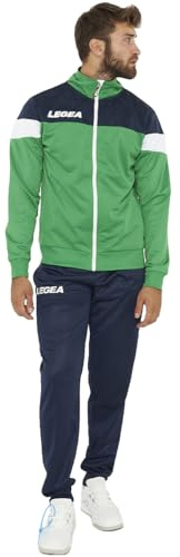 LEGEA,TUTA BOLIVIA CUBA,VERDE BLU-BLU,S,Unisex
