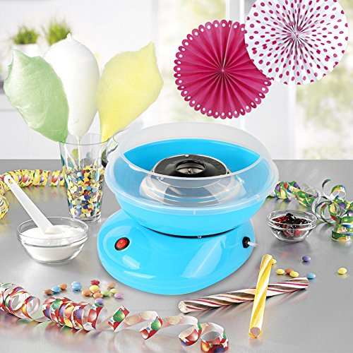 Willonin Zuckerwattemaschine für Zuckerwatte (21,5 x 16 x 25 cm #blau)