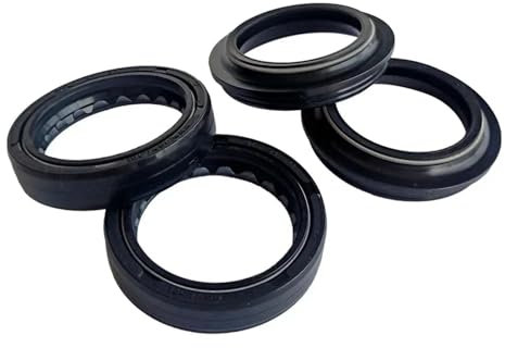 Retenes de aceite del eje del amortiguador de horquilla delantera (37 x 50 x 11) y cubierta antipolvo for MARAUDER 125 05 GZ250 INTRUDER GZ 250 2005-2007(2pc Seal 2pc Cover)