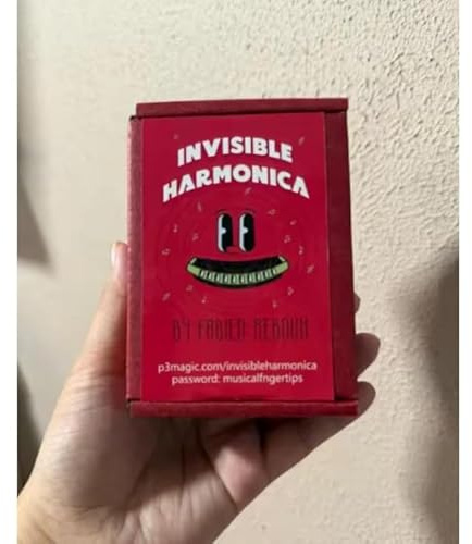 Harmonica invisible gros plan tours de magie scène accessoires de magie comédie illusions magia magicien gadget bar tour