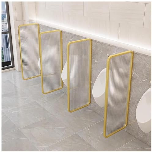 Sichtschutzwand für Urinale, Sichtschutzwand Aus Gehärtetem Glas für Urinale, Wandmontierte Sichtschutzwände für Öffentliche Toiletten, Sichtschutzwand für Herrenurinale In Hotels, Schulen U