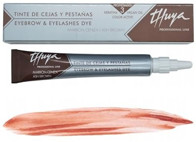 THUYA Argan-Keratin Farbe Ash Brown 14 ml | Argan-Keratin-Farbe 14 ml im kühlen Farbton Ash Brown