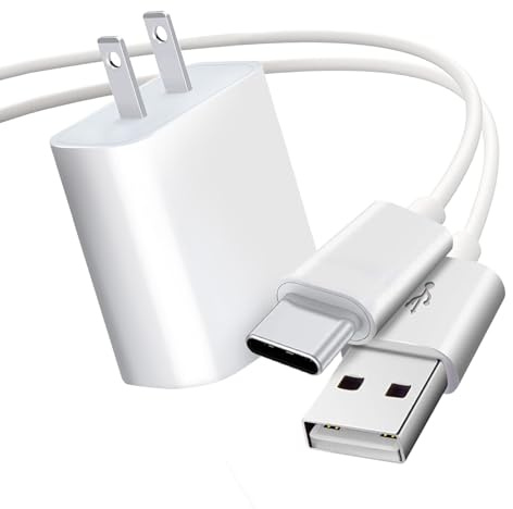 Cargador USB tipo C compatible con Waterpik WF-20 WF-20CD010 hilo dental inalámbrico, adaptador de corriente USB C de 5 V 2 A para WF-17CD017-1 WF-30CD WF-20CD010 WF20 WF 20 cable de carga