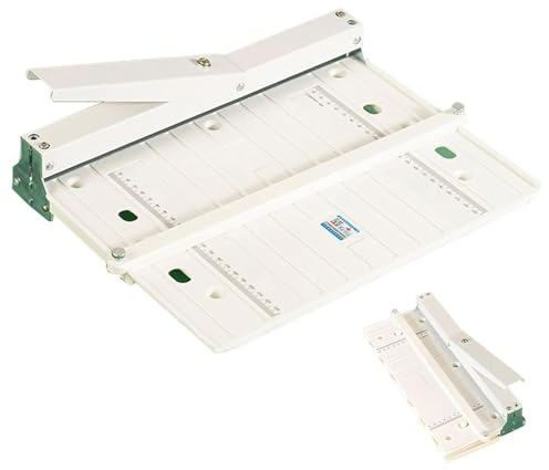 Machine De Rainage Manuelle 350 Mm Plieuse De Papier Profondeur De Rainage 0,8 Mm Format A4/a3 Machine De Pliage Pour Cartes De Vœux Brochures Papier Photo économie D’effort
