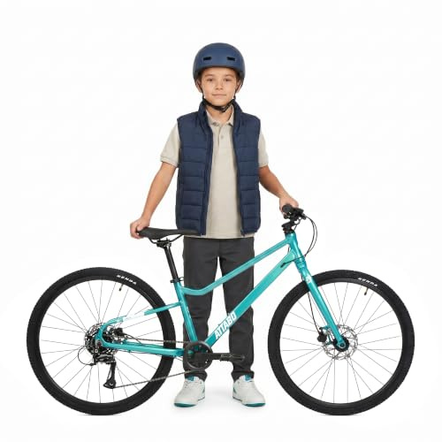 ATTABO Ease 26 Zoll Kinderfahrrad Gen 2 – leichtes Jugendfahrrad aus Aluminium, 7 Gänge, hydraulische Scheibenbremsen
