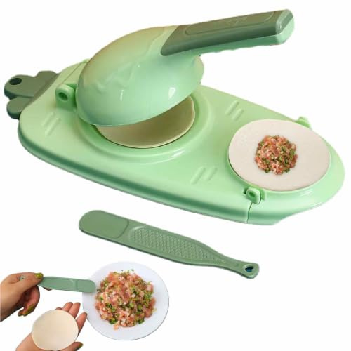 Zunishaone Dumpling Wrapper Maker - Tortilla Maker Dumpling Form - Manuell dumplingsform, multifunktionell tortillapress, degpressare dumplingskinnform, köksredskap Empanada-form