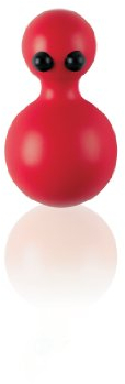 Alessi AEA02 GR Mouse - Apribottiglie, colore: Verde Standard rosso