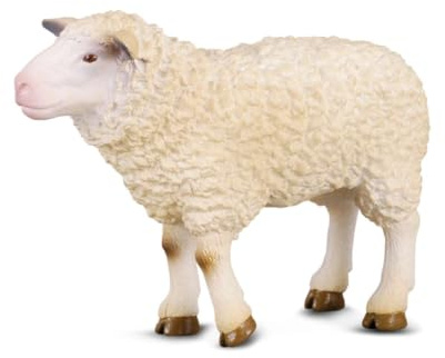 Collecta - Oveja - Figura Coleccionable - Tamaño M - (Deqube 90188008)
