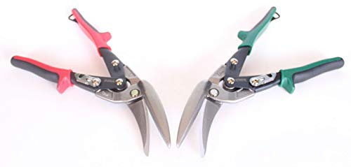 Lange Profi Figuren-Blechschere Kurven Blech Schere schneiden Durchlauf 1 Paar