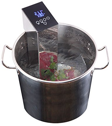 Maquina de coccion al vacio sv-cook garhe inox para cualquier recipiente