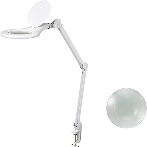 Toolcraft 2181343 SMD LED Lupenleuchte 127mm 8W 8D 3X Vergrößerungsfaktor=1.75 x, 3 x 127mm 2021 Energieeffizienzklasse G (A - G)