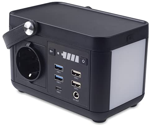 SBAOH Tragbare Powerstation 88.8Wh Tragbares Netzteil 24000 mAh / 3.7 V Lithiumbatterie,Stromversorgung, Solargeneratoren für Camping, Autofahrten, Notstrom