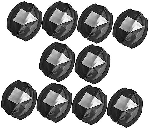 Gogogmee 20pezzi Assorbenti Uomo Traspiranti Per Genitali Cuscinetti Assorbi Sudore Protettivi Igienici Morbidi e Discreti Nero