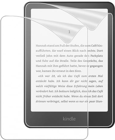 Haofun Papier Schutzfolie Kompatibel mit Kindle Paperwhite 7 Zoll 2024/Kindle Colorsoft Signature Edition, 2 Stück Anti-Kratz Blendfreie Schutzfolie PET Folie, Matt Glas
