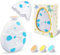 Yeefunjoy Elektrische Nagelfeile, Baby Nagelfeile Elektrisch mit 3 Schleifkopf Elektrisch Nagelpflege Baby Maniküre Pediküre Nageltrimmer Geräuscharmer Nail File für Kleinkind Erwachsene