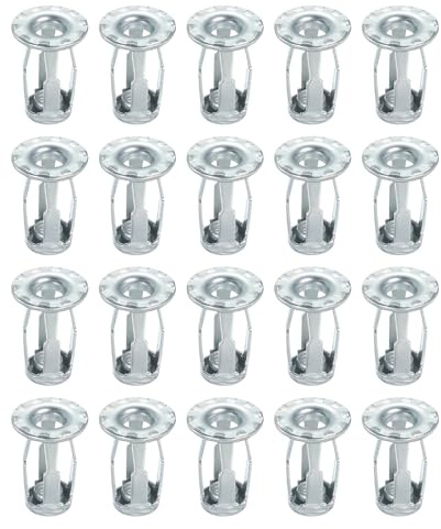 PATIKIL 20 Pcs Tornillos De Expansión Tuercas De Pétalo M5 Tuerca De Gato