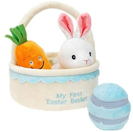 DIY Easter Basket Set - 4 Pieces Paper Baskets with Handles, Rabbit and Chick Eggs Patterns | Gift Packaging Boxes for Kids, Candy, Chocolates, Toys, Plush Eggs, r