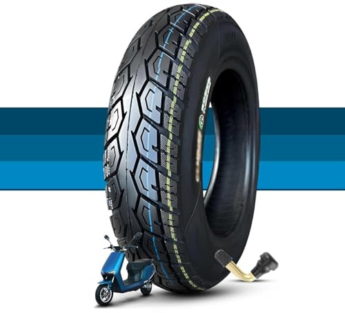 3.50-10 Tubeless Scooter Tire 6PR 280kPa 3.50/10 Anti-Sideslip Geometry 3.50 10 for Electric Scooter 56J 495lbs Load