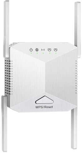 2026 WiFi Extender, WiFi Booster, WiFi Repeater, Covers Up to 4500 Sq.ft and 55 Devices, Internet Booster - with Ethernet Port, Quick Setup, Home Wireless Signal Booster（white）