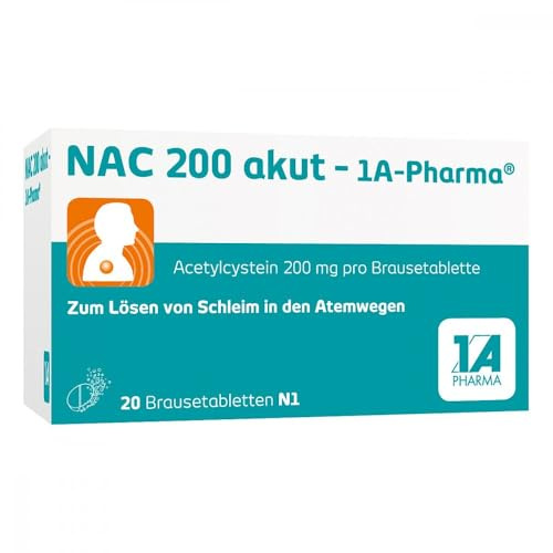 NAC 200 akut-1A Pharma Brausetabletten 20 St