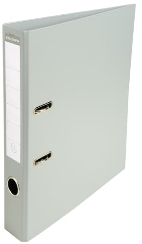 Exacompta 10 Ordner Prem'Touch grau Rücken 50 mm A4
