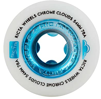 Ricta Skateboardräder, Wolken 78 A Skateboard Rad, Unisex, weiß