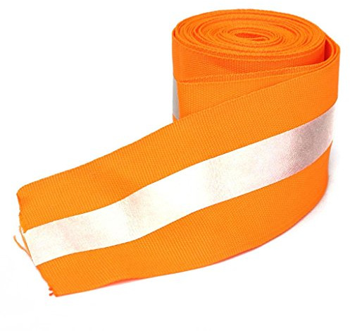 Tira Cinta Reflectante de Seguridad Naranja 3 Metros