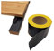 10.000 mm x 75 mm x 0,6 mm Butyl Terrassen Abdeckband Rolle Holz & Unterkonstruktionen - einseitig selbstklebendes Holzschutz Band (1 Rolle (Gesamt 10 Meter))