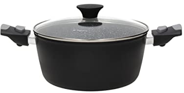 Tognana Space Saving Casseruola con coperchio 24 cm e manici amovibili
