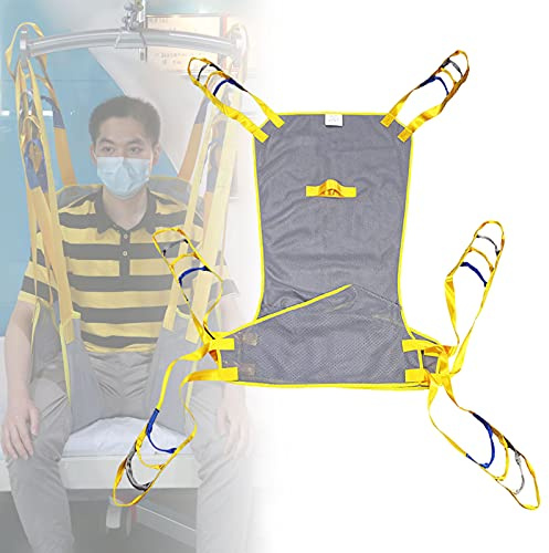 Patient Lifting Hoist Sling Transfer Belt For Elderly Disabled, Full Body Medical Aid Transfer Equipment From Bed To Shower Chair Or Wheelchairs For Hospital And Home, Load-180Kg (1 Pc)