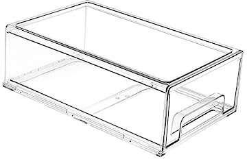 PartyKindom Cajones Extraíbles Para Almacenar Contenedores De Alimentos Contenedores De Almacenamiento Para Refrigerador Caja De Sellado De Alimentos De Gran Tamaño Para Cocina