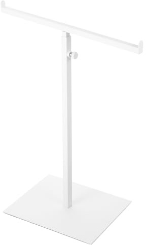 Zerodeko Soporte De Exhibición En Forma De T De Acero Inoxidable Ajustable Para Bolsos Mochilas Bufandas Corbatas Organizador Multifuncional Para Hogar Y Tiendas