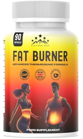 Fat Burner Weight Loss Pills – Metabolism Booster, Appetite Suppressants - Green Tea Extract Lean Slimming Diet Supplement for Men & Women - Premium Manufacture - 90 Capsules