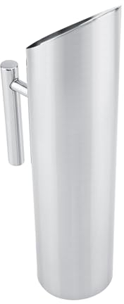 Pichet à Boisson, Grande Bouilloire, Cafetière, Bouilloire en Acier Inoxydable, Bouilloire, Pichet à Bière Glacée (2L)