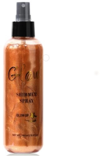 KARLOR Glow Body Shimmer Bronzer Highlighter Body Shimmer Body Shimmer Liquido Glitter Liquido Corpo Brillantini Glitter Liquido Brillantini Brillantini (04#Bronzer)