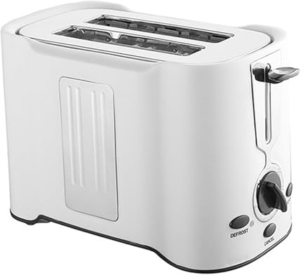 SHJ-HIUXCZ Máquina De Desayuno Sándwich Multifuncional Hogar 800w Tostadora Pequeña Hogar/Oficina/Dormitorio Mini Tostadora Caliente Negro,White