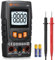 Neoteck Multimetro Digital 4000 Conteos Tester Electricista para Corriente & Voltaje CA/CC Resistencia Continuidad Voltimetro Inteligente con NCV, Retención de Datos, Linterna