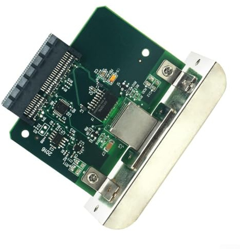 Oniissy Scheda di rete Ethernet compatibile per server di stampa interne, NUOVA per ZT210 ZT220 ZT230 Scheda di rete interna Ethernet Print Server Scheda di rete, PCB Circuito per stampante di