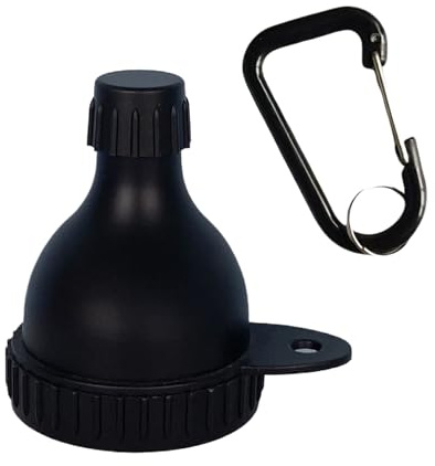 Récipient de supplément – Organiseur étanche pour poudre de protéines, pot de rangement compact de 50 ml, mousqueton pour sacs, design portable résistant à l'humidité | Bouteille de nutrition pratique